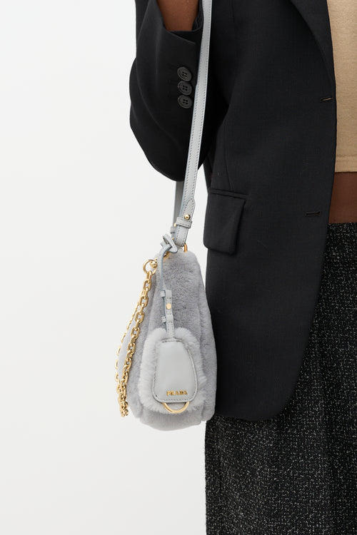 Prada Shearling Re-Edition Bag