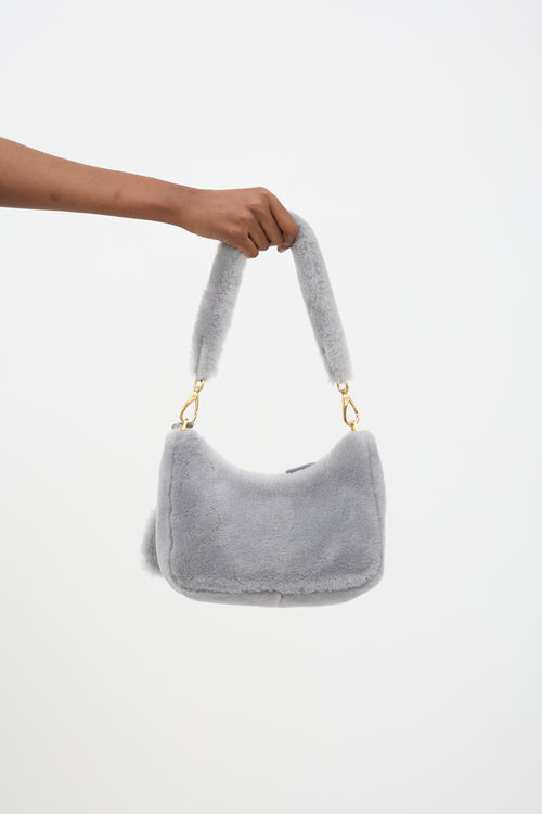 Prada Shearling Re-Edition Bag