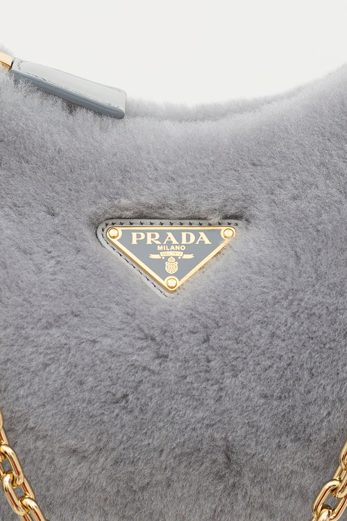 Prada Shearling Re-Edition Bag