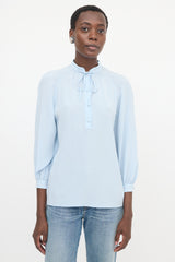 Prada Silk Crepe Blouse