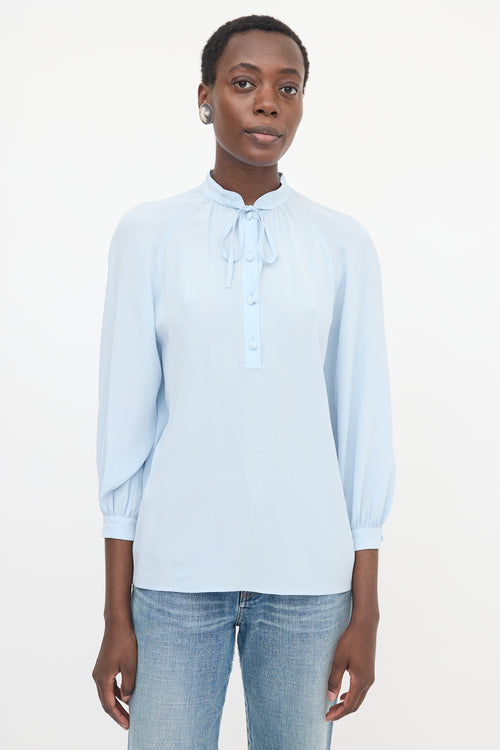 Prada Silk Crepe Blouse