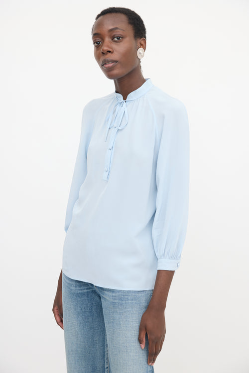 Prada Silk Crepe Blouse
