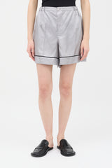 Prada 2017 Silk Shorts