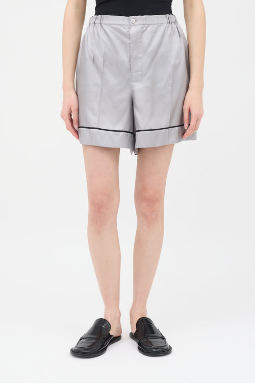 Prada 2017 Silk Shorts