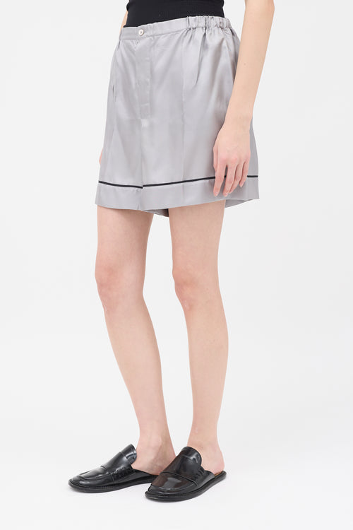 Prada 2017 Silk Shorts