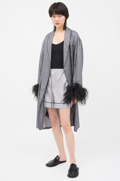 Prada 2017 Silk Shorts