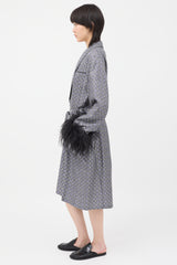 Prada 2017 Silk Printed Robe