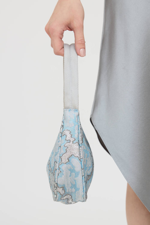 PradaRe-Edition 2000 Broccato Lurex Bag