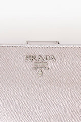 Prada Metallic Compact Wallet