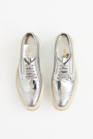Prada Platform Brogue Oxford