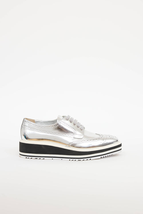 Prada Platform Brogue Oxford