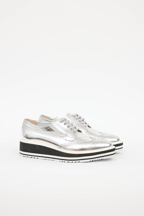 Prada Platform Brogue Oxford