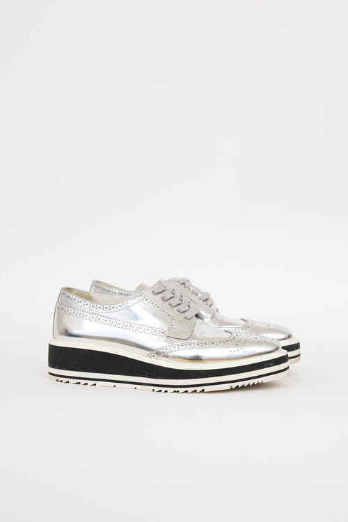 Prada Platform Brogue Oxford
