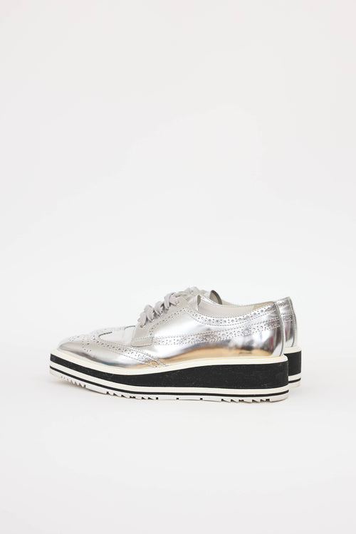 Prada Platform Brogue Oxford