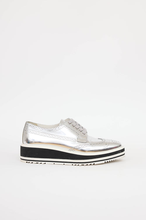 Prada Platform Brogue Oxford
