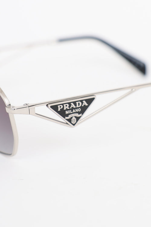 Prada SPRA51 Rectangular Sunglasses