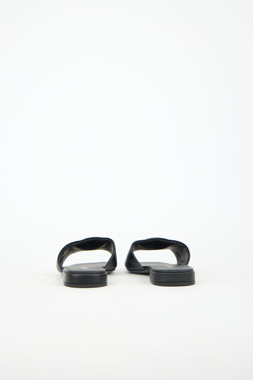 Prada Saffiano Logo Slide