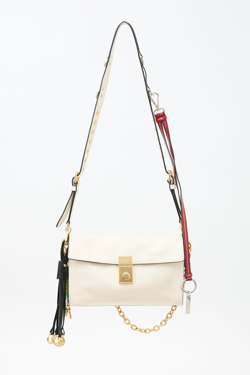 Prada Leather Small Soft Sound Charm Bag