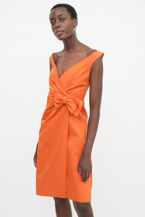 Prada Special Edition Wool Wrap Dress