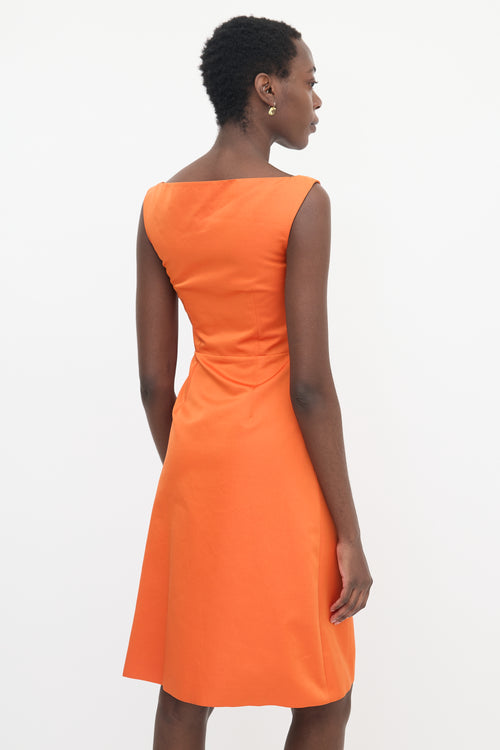 Prada Special Edition Wool Wrap Dress