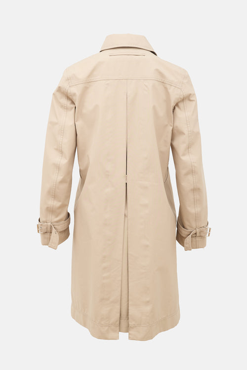 Prada Sport 2000s Kick Pleat Coat