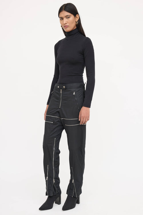 Prada Convertible Zip Track Pant