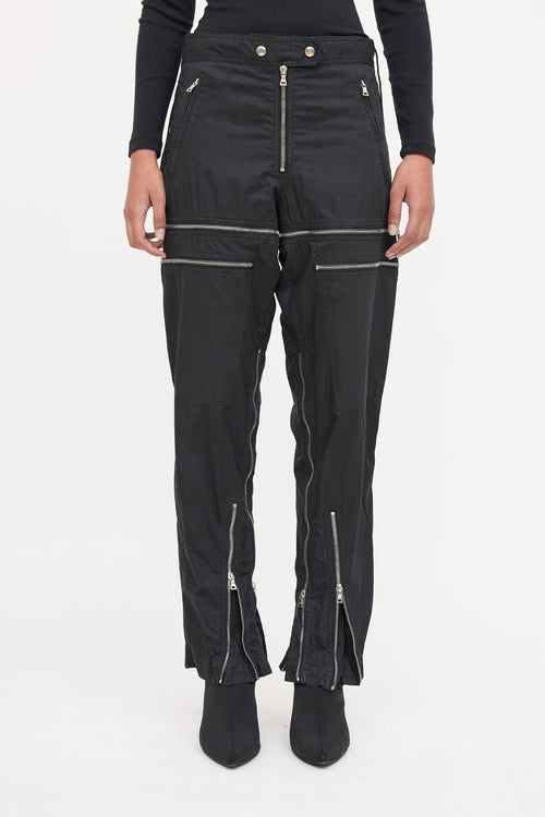 Prada Convertible Zip Track Pant