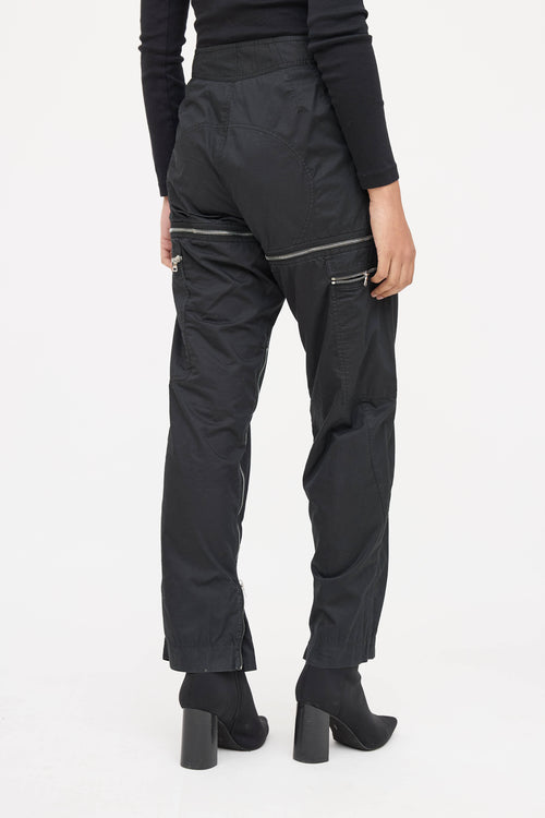 Prada Convertible Zip Track Pant