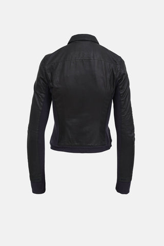 Prada Sport 2007 Leather Zip Jacket