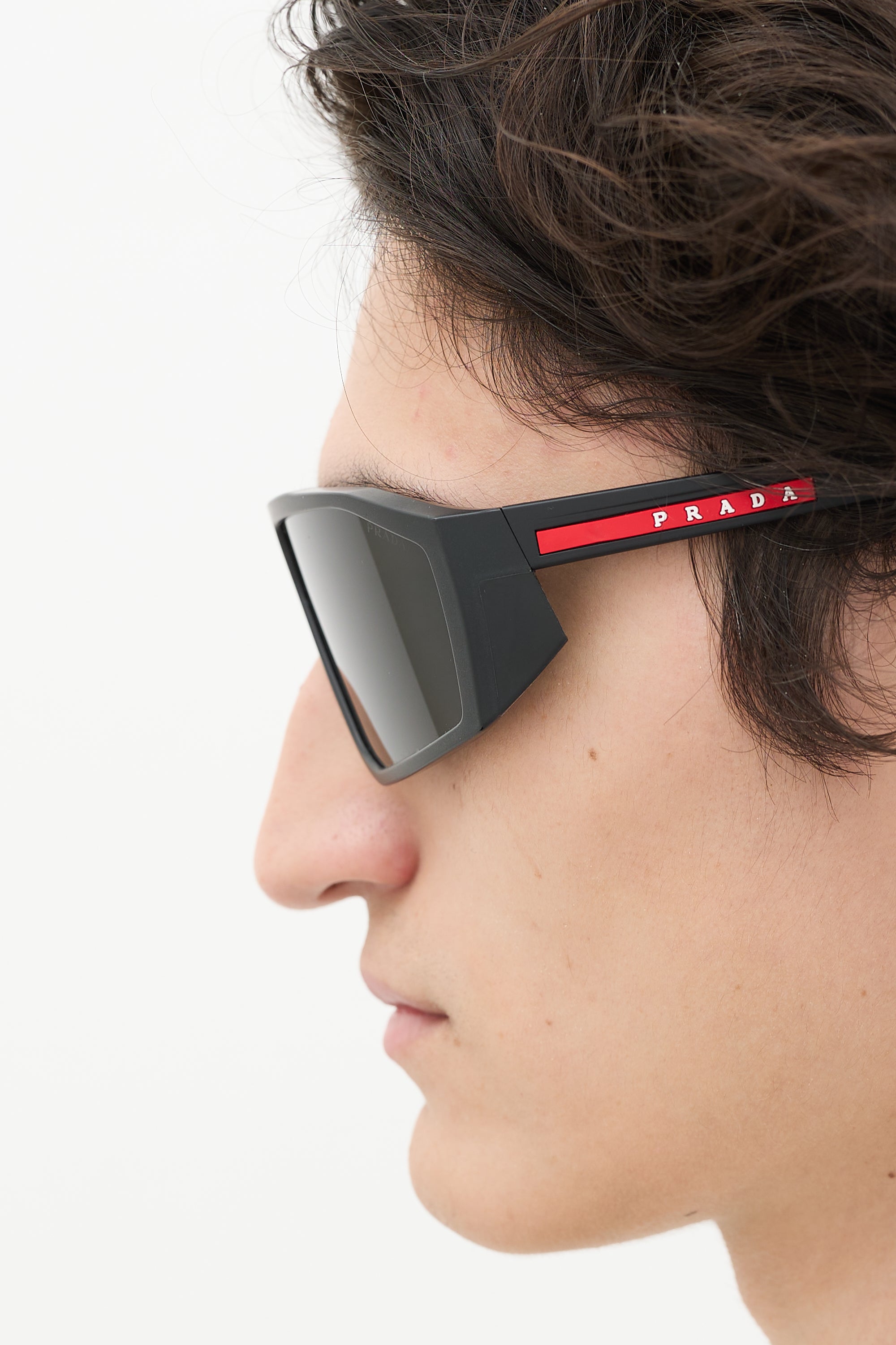 Prada Sport Black SPS08W Angular Sunglasses VSP Consignment prada-sport-black-sps08w-angular-sunglasses-vsp-consignment