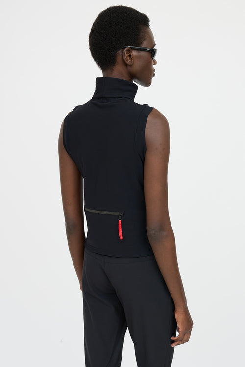 Prada Sport Turtleneck Top