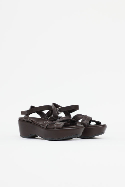 Prada Sport Platform Sandal