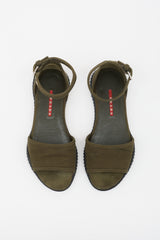 Prada Sport Twill Sandal