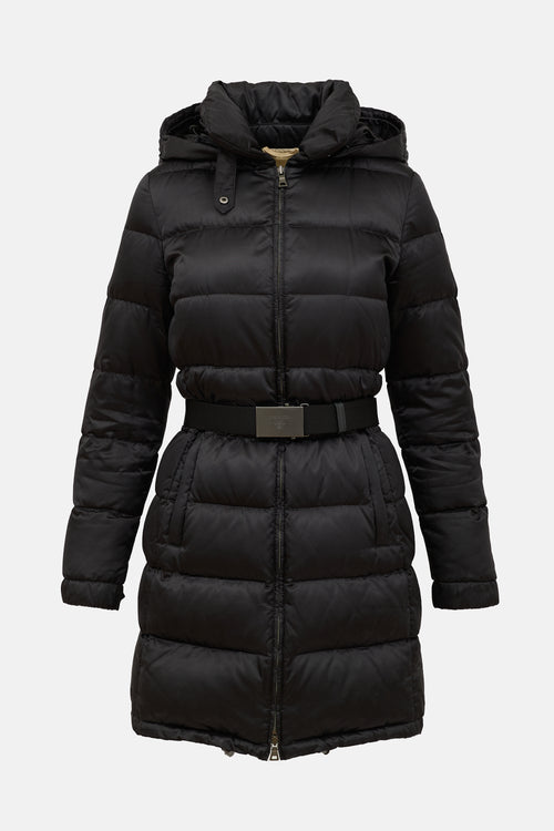Prada Sport Down Belted Coat