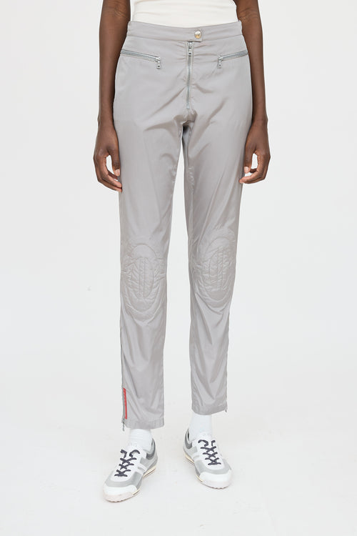 Prada Sport Nylon Knee Pad Pant