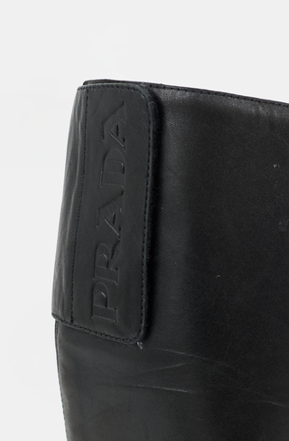 Prada Sport Leather Logo Boot