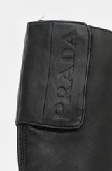 Prada Sport Leather Logo Boot