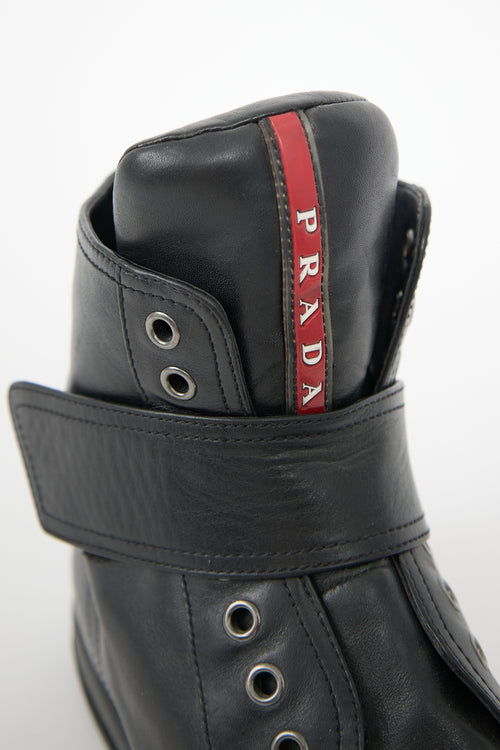 Prada Sport Leather Sneaker