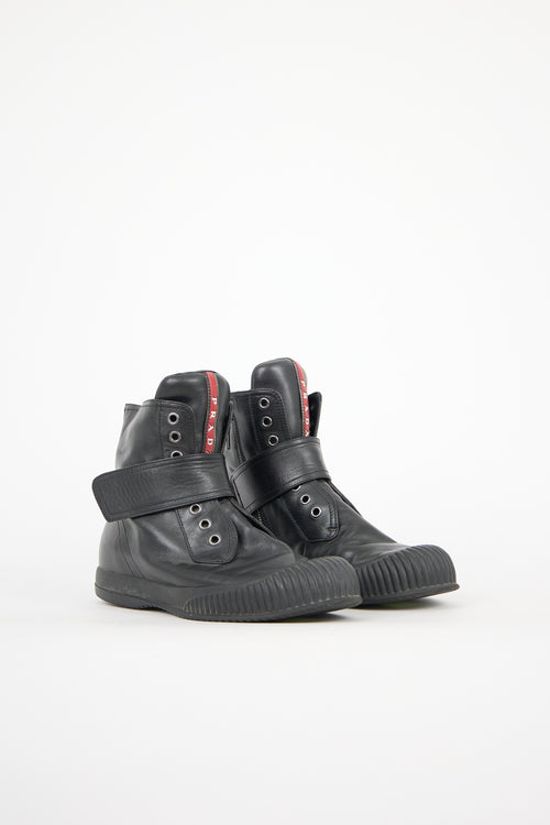 Prada Sport Leather Sneaker