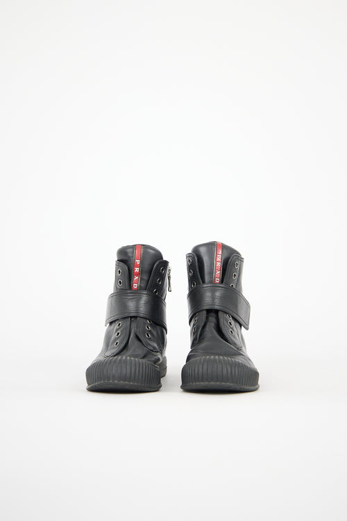 Prada Sport Leather Sneaker