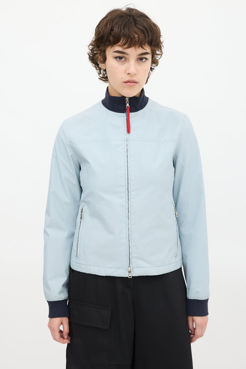 Prada Sport Light Blue Goretex Jacket