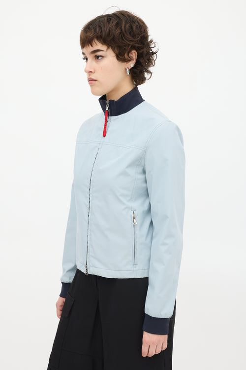 Prada Sport Light Blue Goretex Jacket