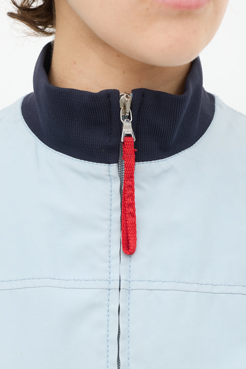 Prada Sport Light Blue Goretex Jacket