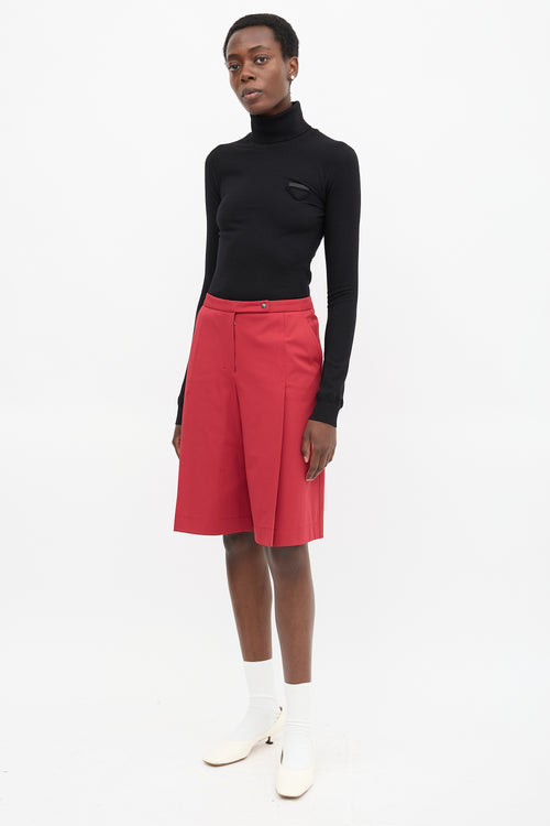 Prada Sport Nylon Culotte Trouser