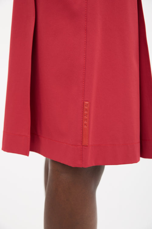 Prada Sport Nylon Culotte Trouser