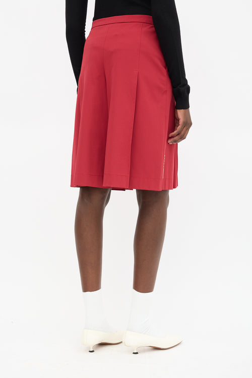 Prada Sport Nylon Culotte Trouser