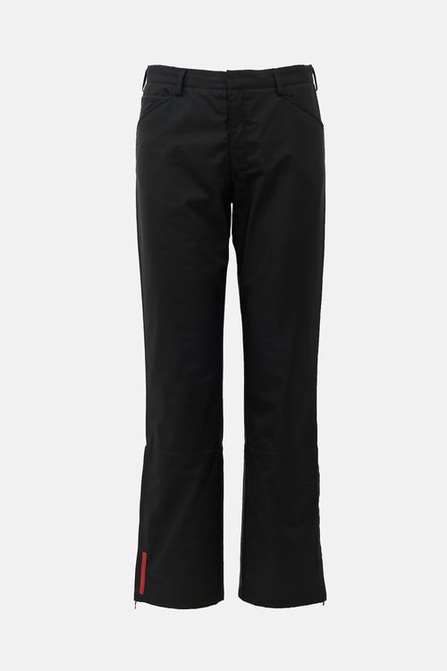 Prada Sport Nylon Straight Leg Pant