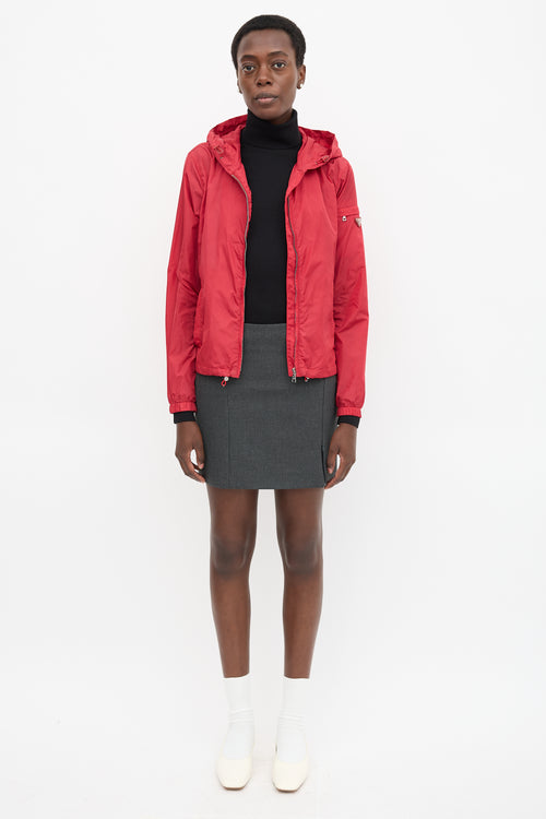 Prada Sport Nylon Windbreaker Jacket