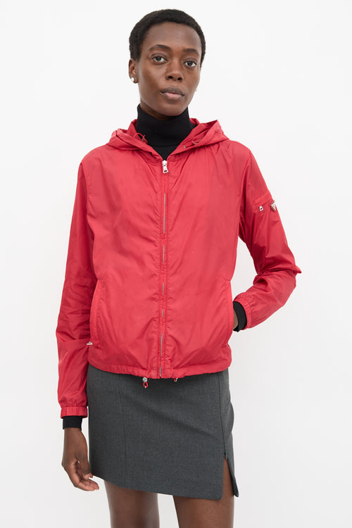 Prada Sport Nylon Windbreaker Jacket