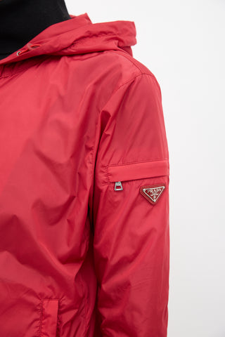 Prada Sport Nylon Windbreaker Jacket